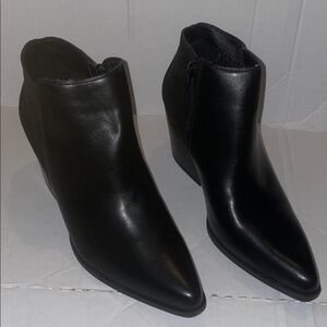 Sleek Black Ankle Booties